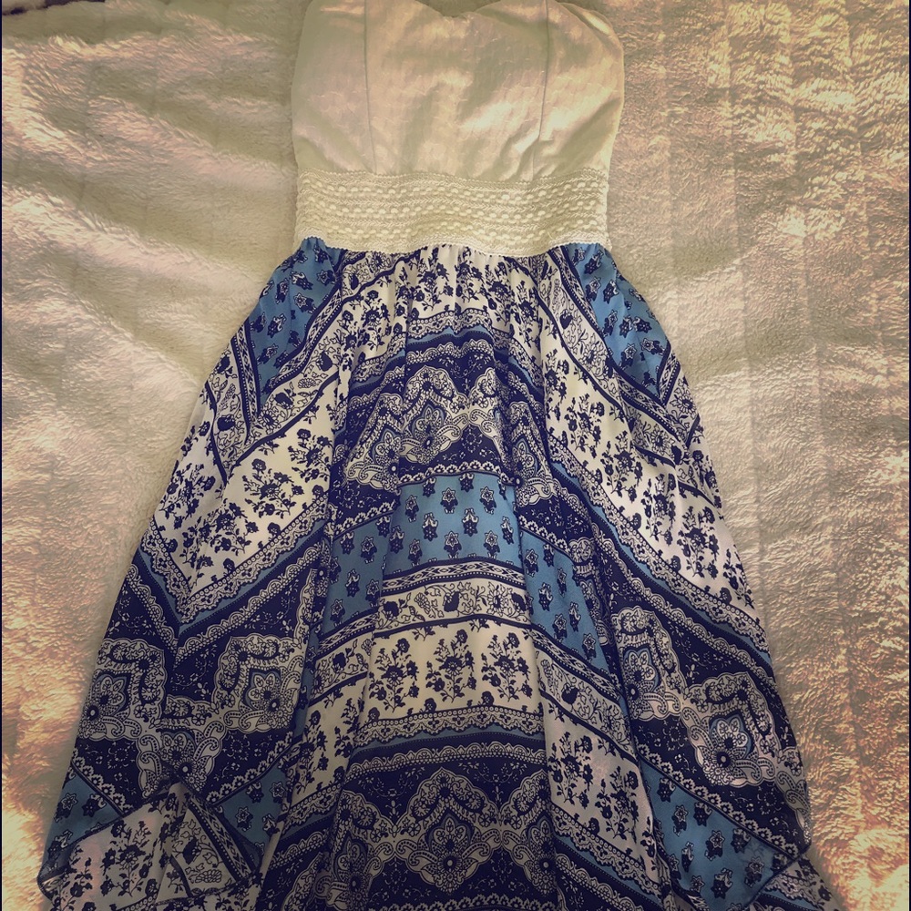 Rue 21 strapless floor length sundress